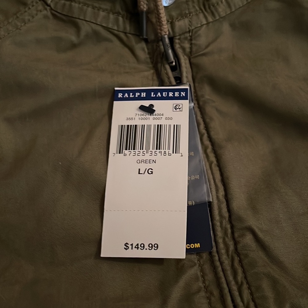 Ralph Lauren Taupe Khaki mens jacket - Picture 2 of 5